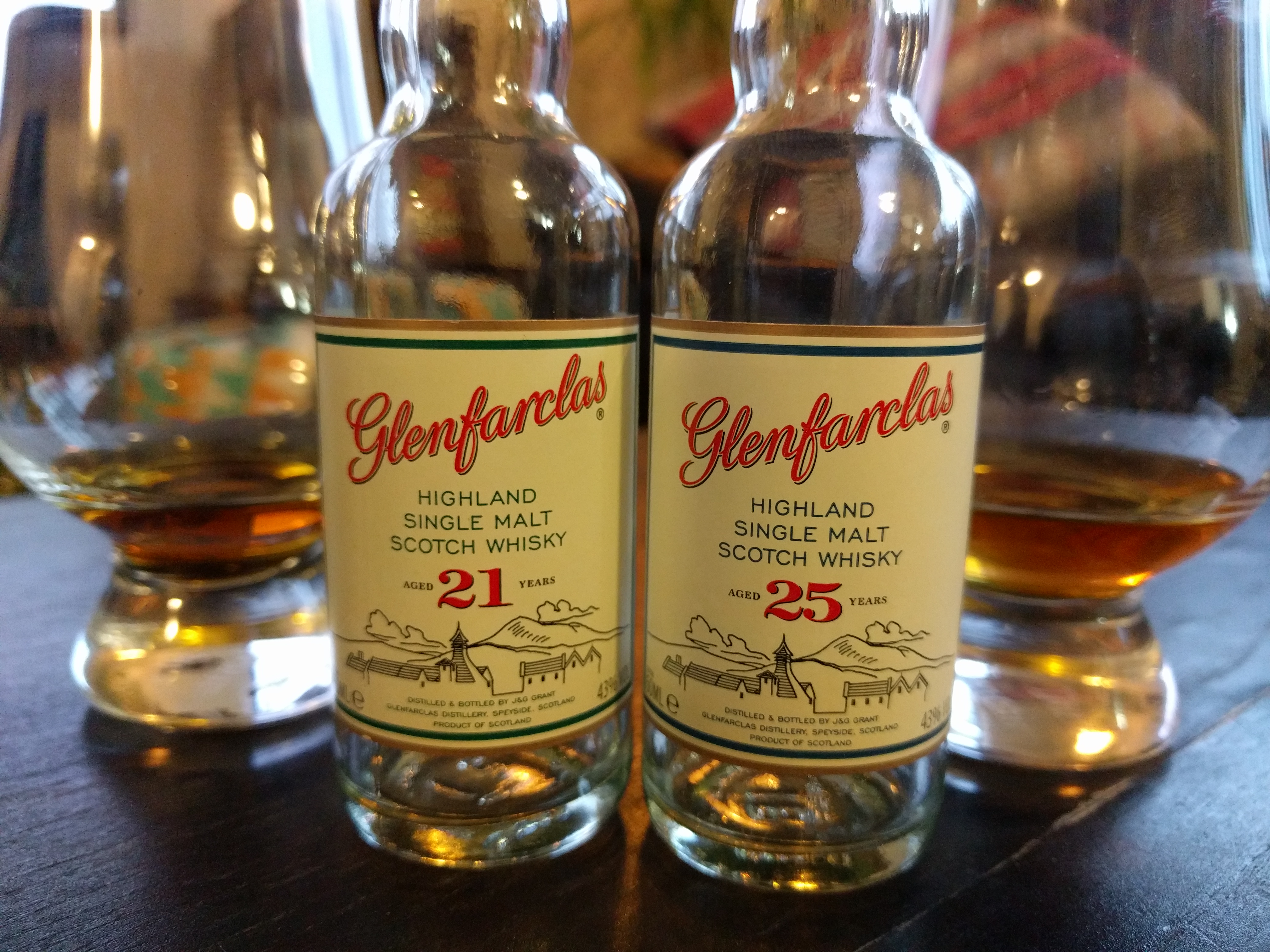 Glenfarclas 21 & 25 year old's – Toronto Whisky Society